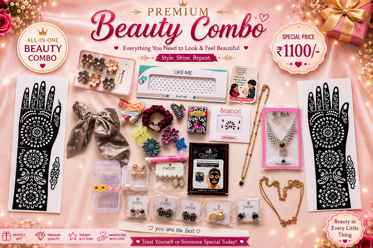 Premium Beauty Combo – 37 Items Gift Hamper for Women