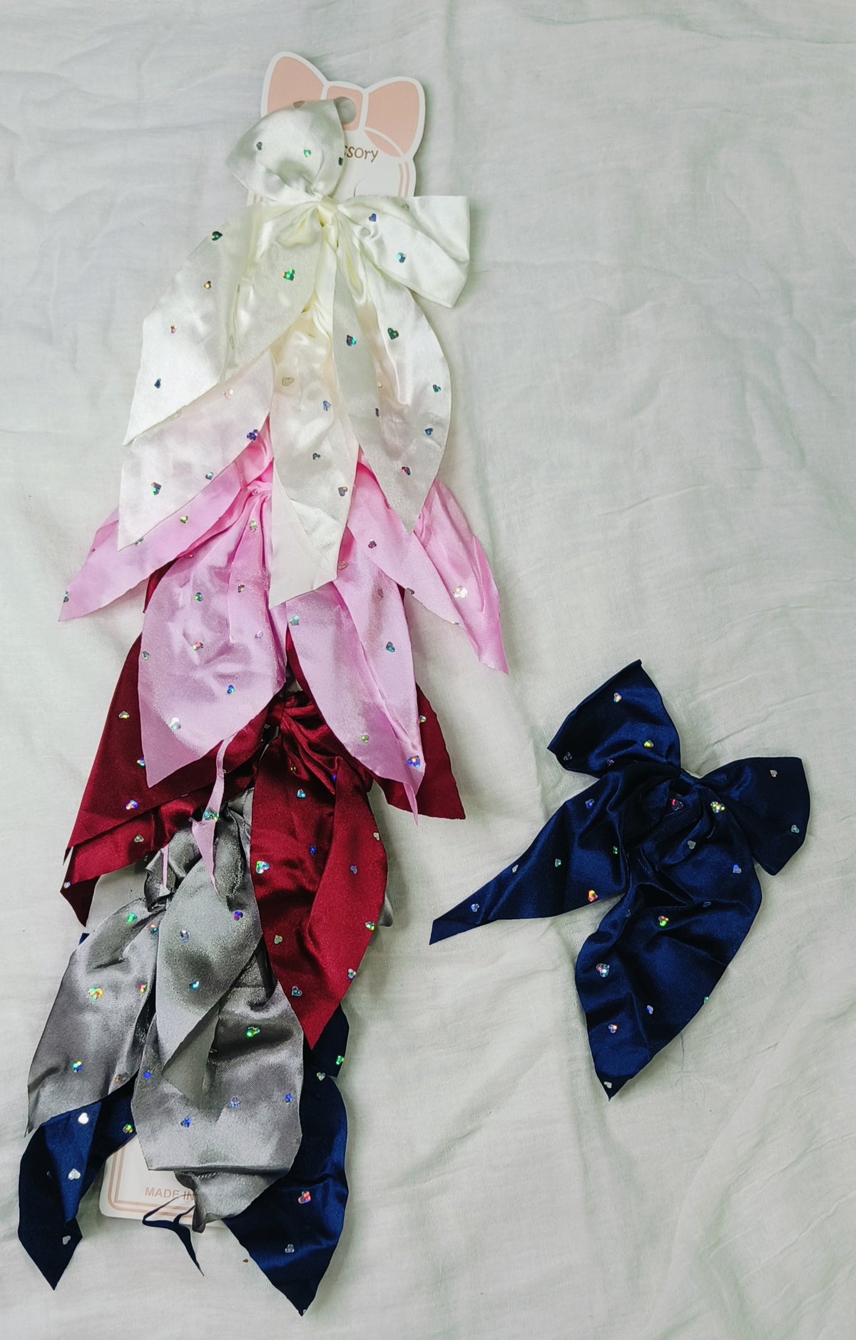 Bow clip - Korean hair bow clip