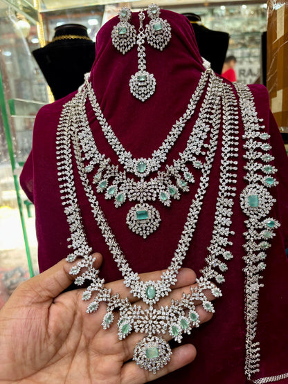 Premium Quality AD Bridal Set