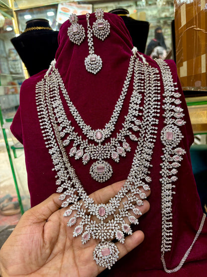 Premium Quality AD Bridal Set