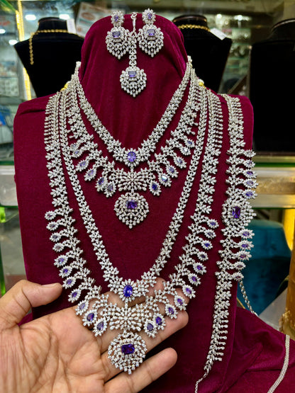 Premium Quality AD Bridal Set