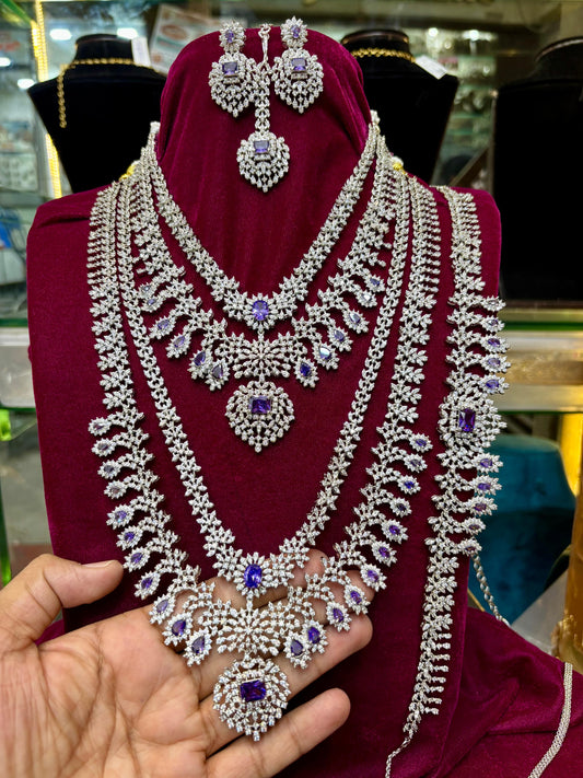 Premium Quality AD Bridal Set
