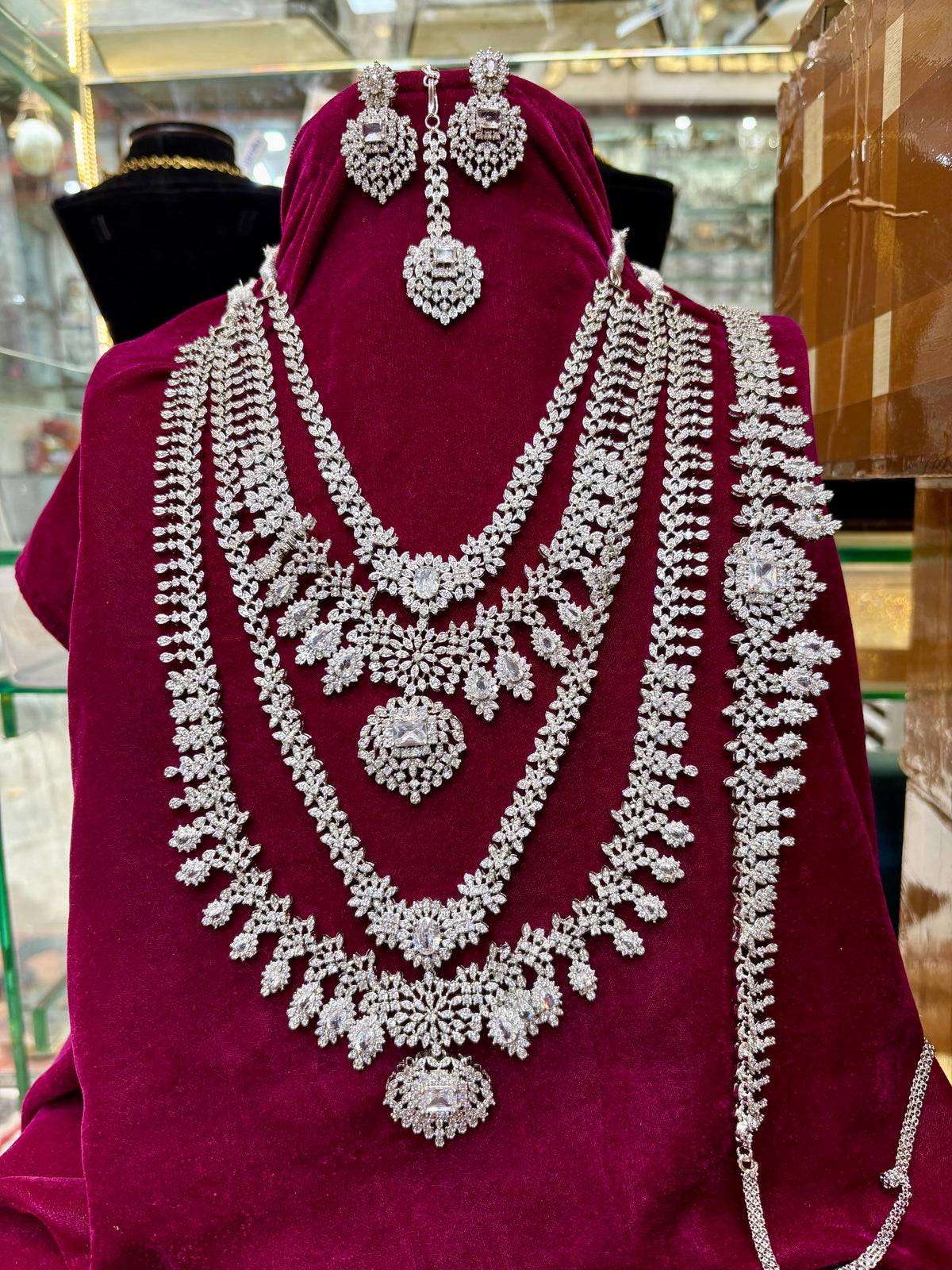 Premium Quality AD Bridal Set